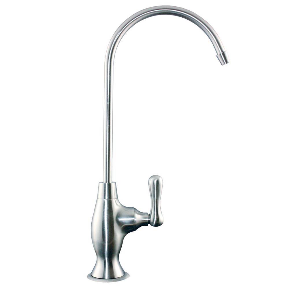 Watts Designer Brushed Nickel Air Gap Faucet For Reverse Osmosis System, 7/8 In Mounting Hole