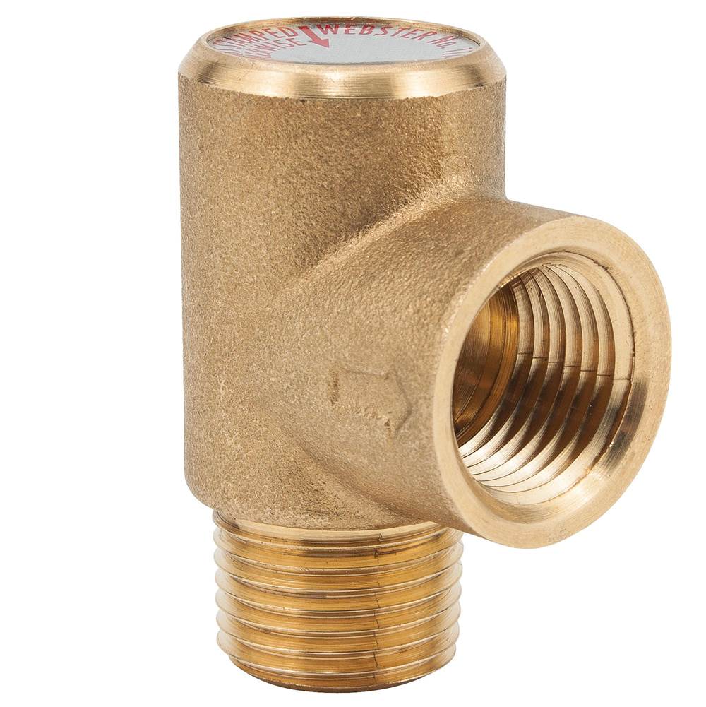 Watts 3/4 In Lead Free Brass Poppet Type Pressure Relief Valve, 100 psi