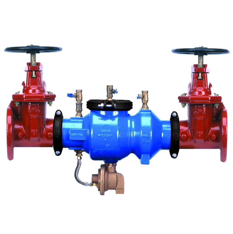 Zurn Industries 6'' 375A Reduced Pressure Principle Backflow Preventer with strainer