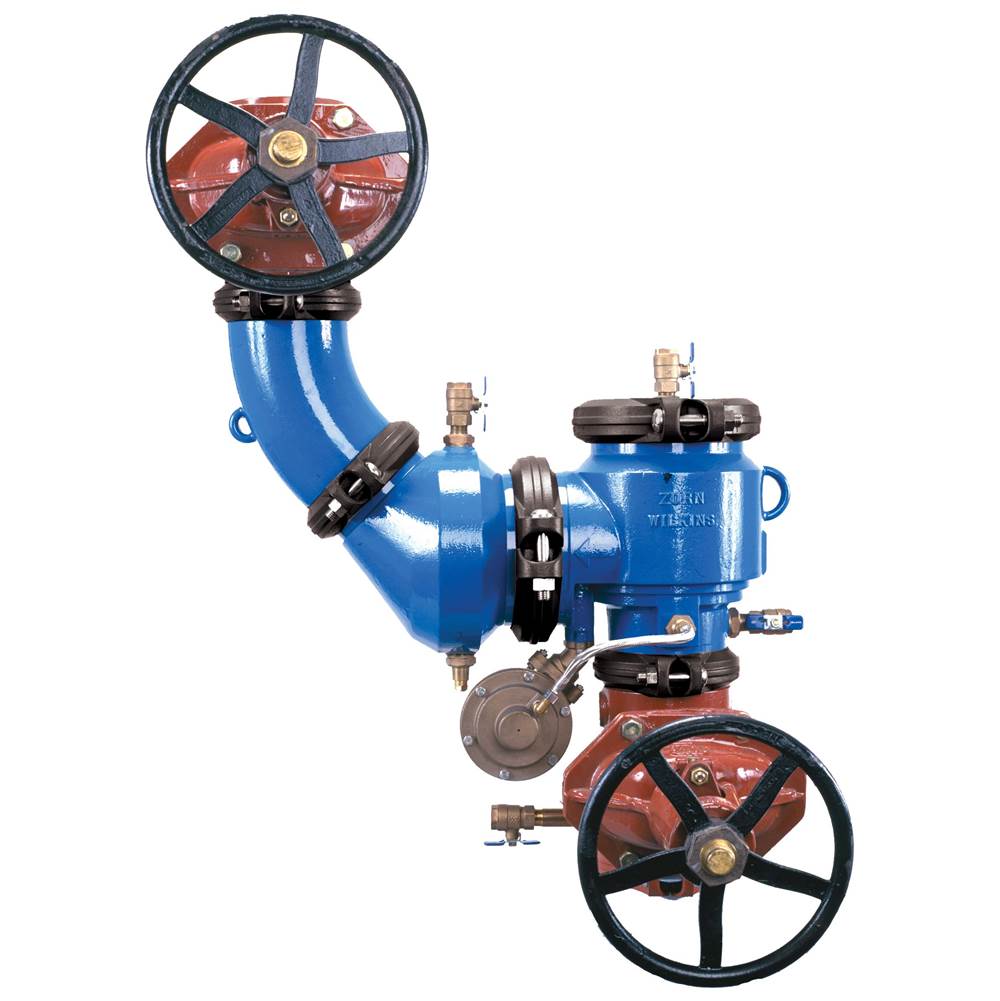 Zurn Industries 3'' 475 Reduced Pressure Principle Backflow Preventer with vertical flow up configuration